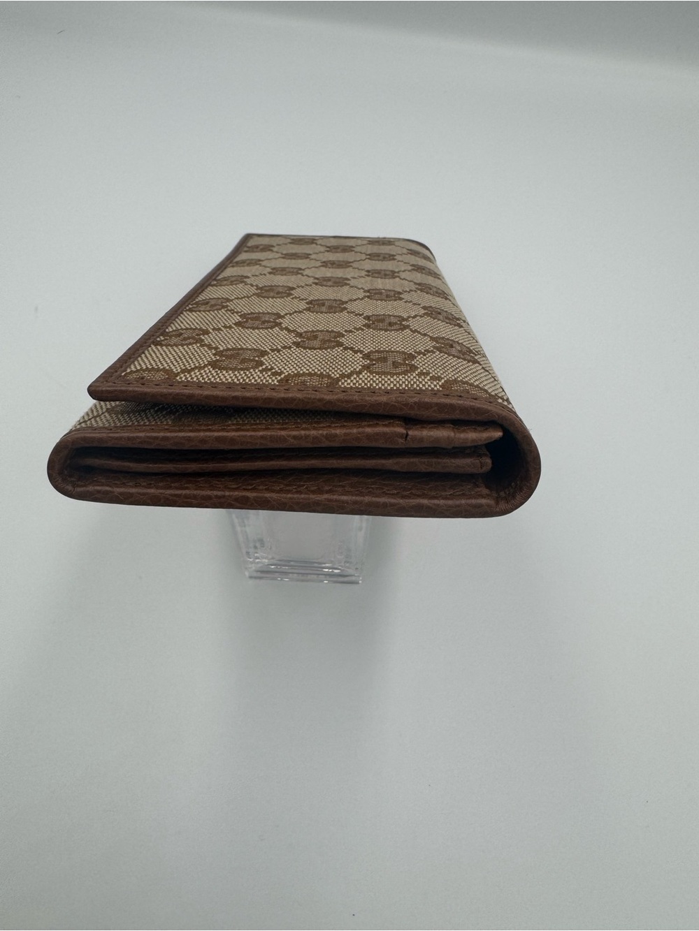 Gucci Original GG Canvas Continental Wallet 346058 KY9LG Beige Brown Vintage - Picture 12 of 17
